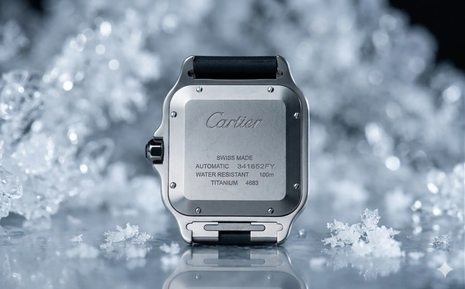 Cartier Santos  Large Titanium photo 3