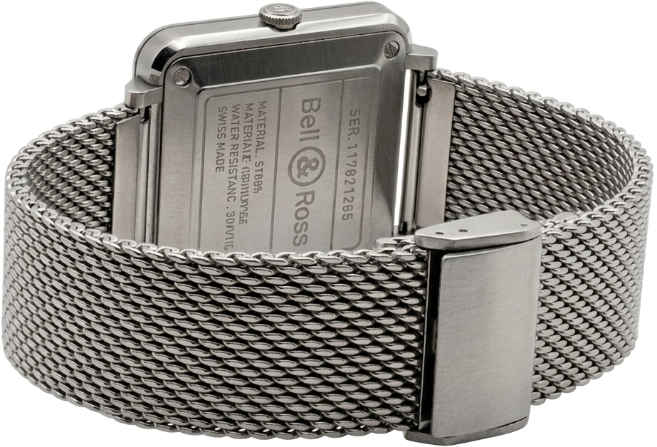 Quality Mesh strap Stainless steel mesh with folding clasp