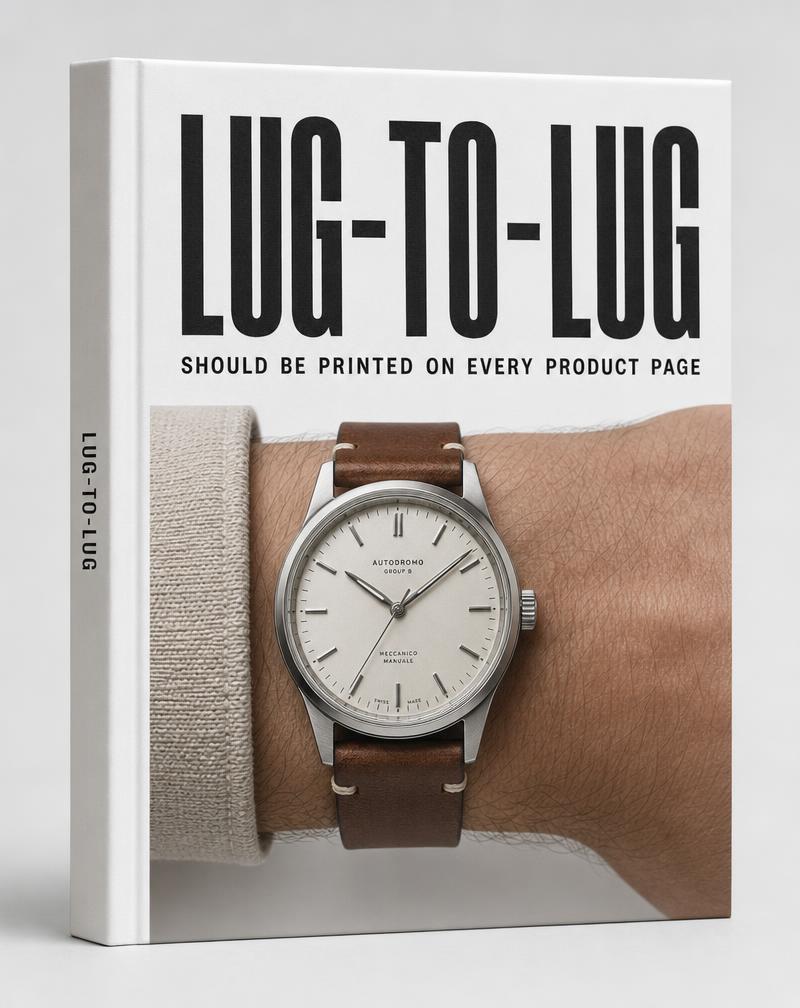 Why lug-to-lug should be printed on every product page